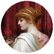 John William Godward Chloris  A Summer Rose china oil painting artist